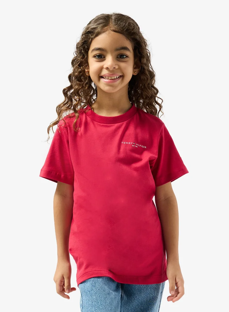 TOMMY HILFIGER Kids Mini Corp Crew Neck T-Shirt