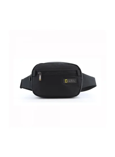 NATIONAL GEOGRAPHIC National Geographic Mutation Waist Bag Black, Hip Bag With Adjustable Strap, RFID Pocket, Suitable For Travel, Outdoors, Gym, Hiking For Men And Women