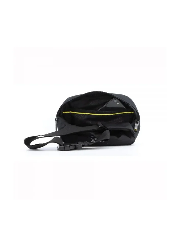 NATIONAL GEOGRAPHIC National Geographic Mutation Waist Bag Black, Hip Bag With Adjustable Strap, RFID Pocket, Suitable For Travel, Outdoors, Gym, Hiking For Men And Women