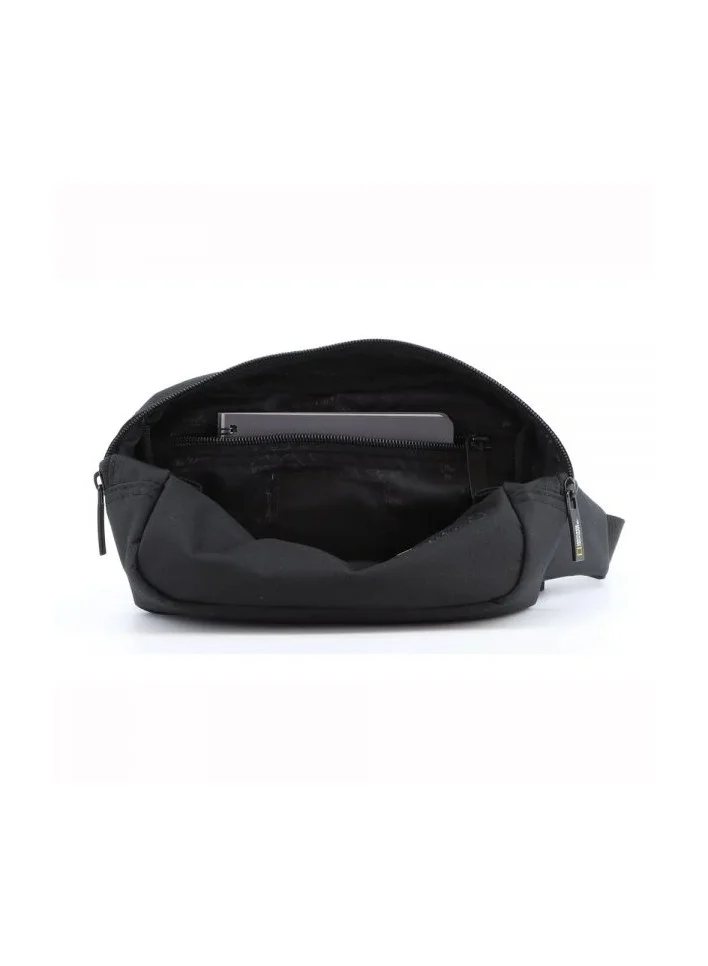 NATIONAL GEOGRAPHIC National Geographic Mutation Waist Bag Black, Hip Bag With Adjustable Strap, RFID Pocket, Suitable For Travel, Outdoors, Gym, Hiking For Men And Women