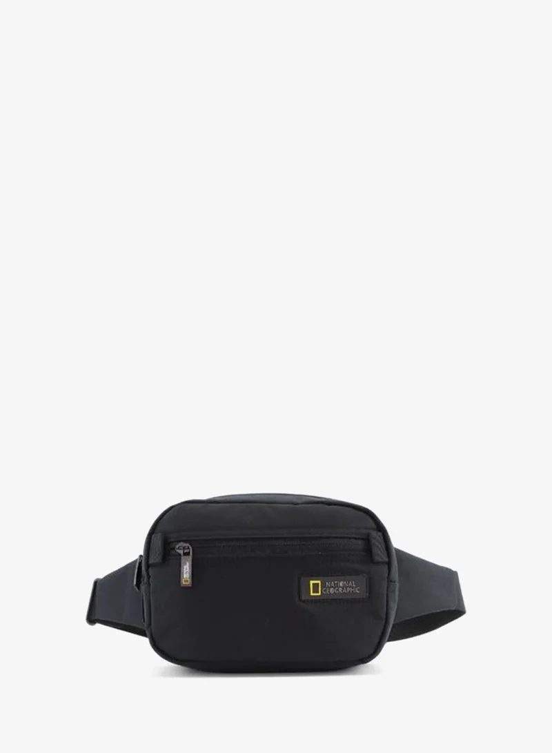 NATIONAL GEOGRAPHIC National Geographic Mutation Waist Bag Black, Hip Bag With Adjustable Strap, RFID Pocket, Suitable For Travel, Outdoors, Gym, Hiking For Men And Women
