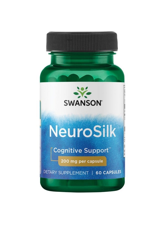 Swanson Neurosilk 200 mg 60 Caps - Image 1