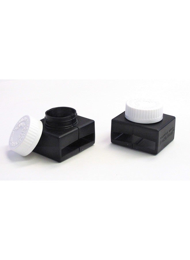 Buckle Guard Seat Belt Button Cover (Black 2 Pack) Deters Kids and Disabled Adults from Opening Their Seat Belt Buckles While Riding in a Motorized Vehicle, Works Best on Buses, Commercial Vans - Image 1