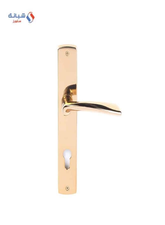 Doganlar Doganlar Fulia Door Handle Set Turkish – Golden Matt  - Image 1