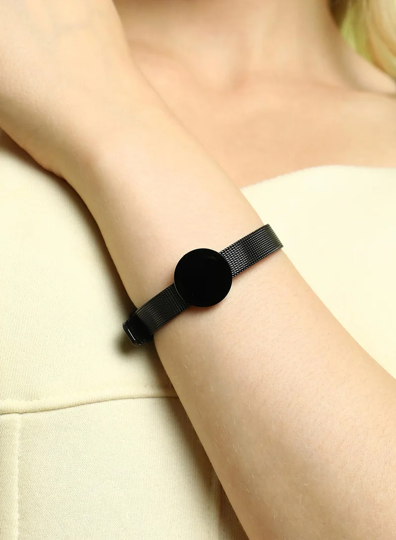 SOHI Circular Wraparound Artificial Bracelet Jewellery