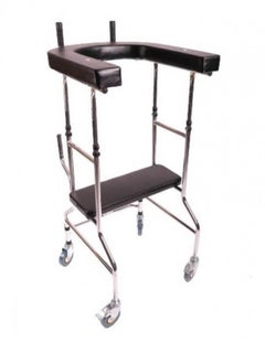 Foldable Elderly Walker With Seat on Wheels DY0972 Size 73CM
