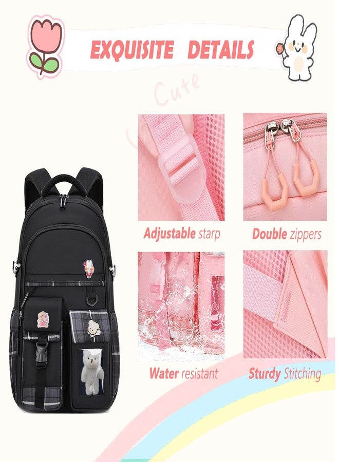 PRLINJSK Kids Backpack for Girls for School - Image 4