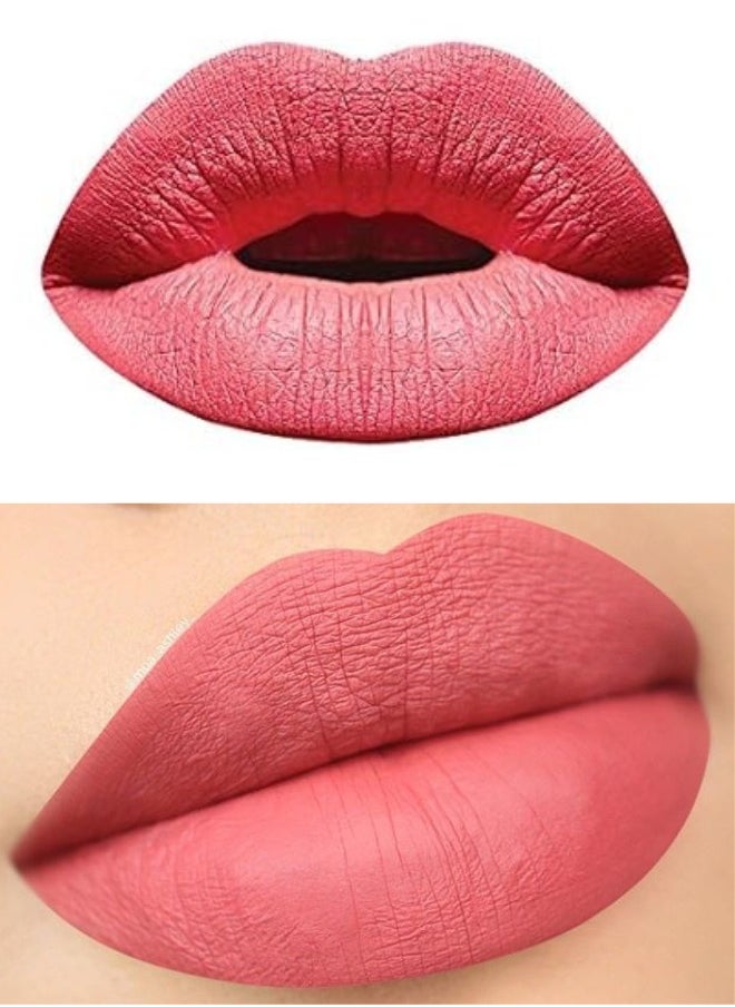 MILANI - Milani Amore Matte Lip Crème, Shade 23 Babe, 6g - Long-Lasting, Full Coverage Matte Liquid Lipstick - Image 1
