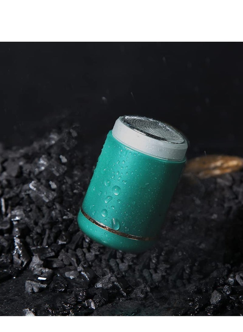 Excefore Electric shavers for Men Wet and Dry Rechargeable Mens Razor Waterproof Electric Razor Intelligent Digital Display 4D Rotary Razors USB Charging,Green - Image 4