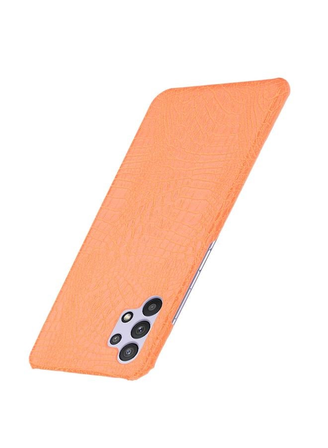 S-TOP Case For Samsung Galaxy A32 4G European version Shockproof Crocodile Texture PC + PU Case - Image 3