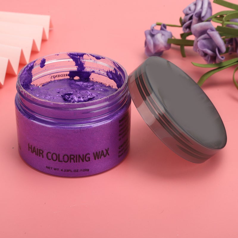 Professional Barber Shop Hair Coloring Clay Hair Dyeing Modeling Styling Wax 120g#3 - Image 4