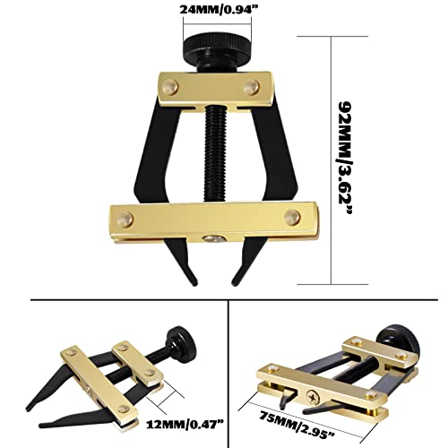 YIUIY Roller Chain Connecting Puller Holder Tool for Motorcycle Bicycle Go Kart ATV Chain Replacement Size # 25 35 40 41 50 60 420 415 415H 428H 520 530 - Image 3