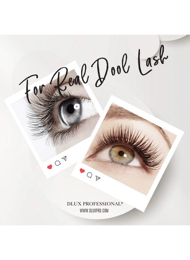 DLUX PROFESSIONAL Dlux Pro Eyelash Enhancer Lengthening Eyelash Root Treatment Serum 2 In 1 Kit (5Ml ; 0.16Fl Oz.); Stimulate Growth For Eyelashes, Eyebrows;Boost Serum For Lash Longer, Fuller Thicker;Made In Korea - Image 4