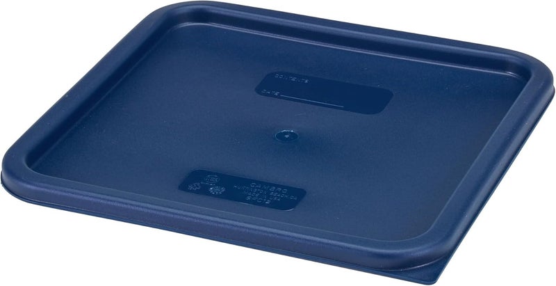 Cambro غطاء كامبرو SFC12453 مربع لـ 12 و 18 و 22 رطل من كامسكويرز - بولي إيثيلين أزرق - Image 1