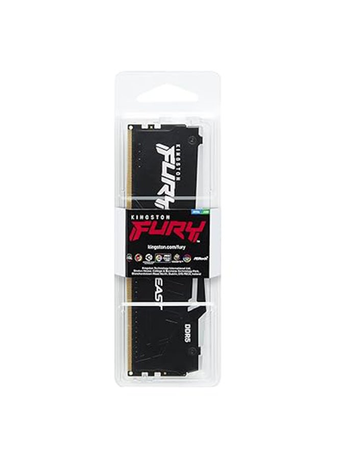 Fury Beast DDR5 RGB 16GB 5600MT/s DDR5 CL40 DIMM Desktop Gaming Memory Single Module - KF556C40BBA-16