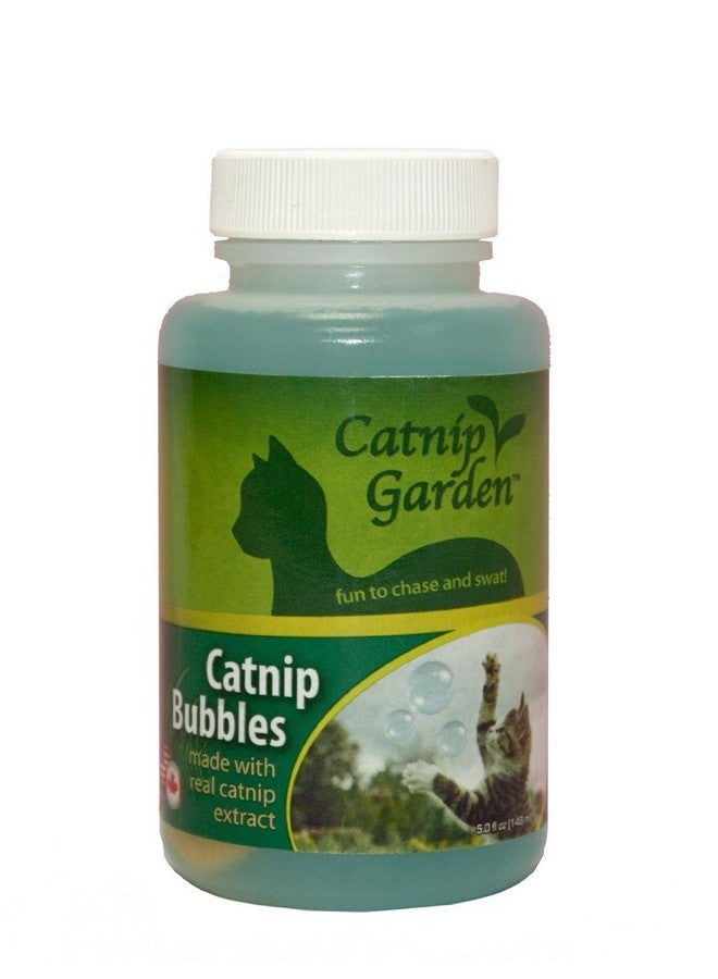 Multipet Catnip Garden Bubbles Toy, 5 oz