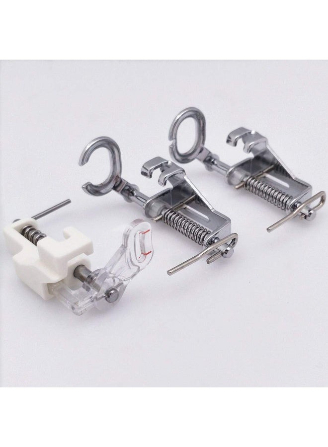 YEQIN 3pcs Large Metal Darning Free Motion Sewing Machine Presser Foot for All Low Shank Brother Singer Janome Babylock and More Sewing Machines - Include Close Toe Open Toe and Quilting Foot - Image 2