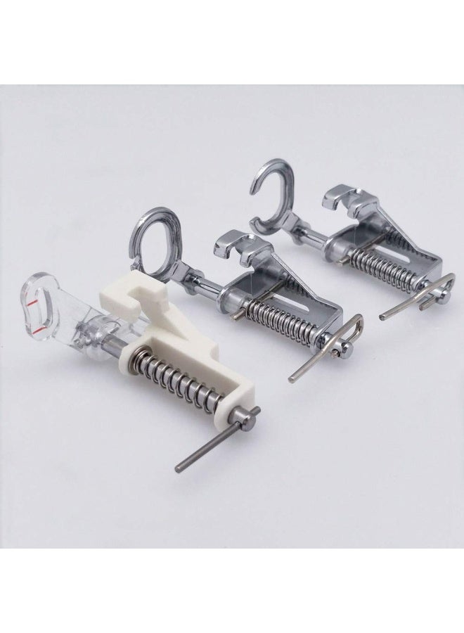 YEQIN 3pcs Large Metal Darning Free Motion Sewing Machine Presser Foot for All Low Shank Brother Singer Janome Babylock and More Sewing Machines - Include Close Toe Open Toe and Quilting Foot - Image 4