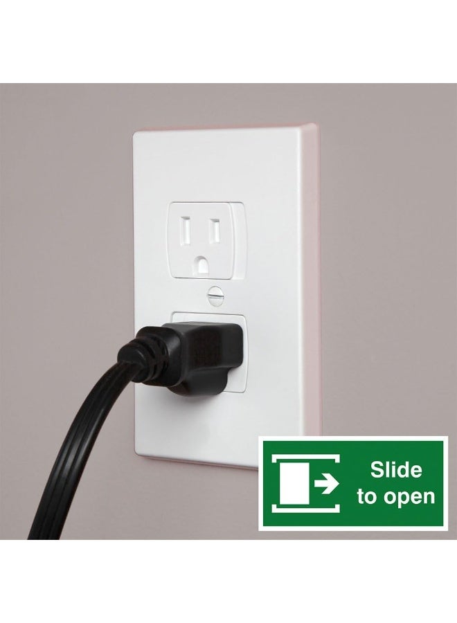Jambini Self-Closing Baby Proof Outlet Covers Baby Proofing - An Alternative To Plug Covers for Electrical Outlets and Outlet Protectors (3 pack) - Image 4