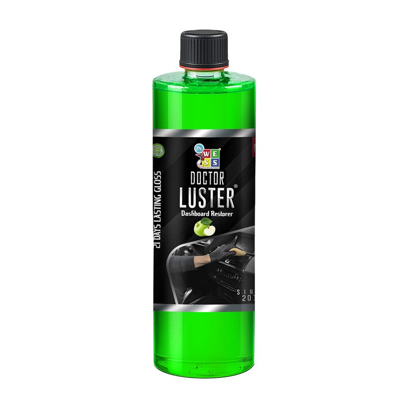 Dr wess Dr. Luster Apple Green Dashboard Restore – Water-Based Interior & Exterior Conditioner with UVA Protection