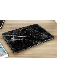 For Macbook Protective Case Case Pro Marble Apple Laptop Air Computer Case Mac Accessories Matte-Color:KZ-565 Marble-Black-Applicable Model:13.3air（A1466/A1369）
