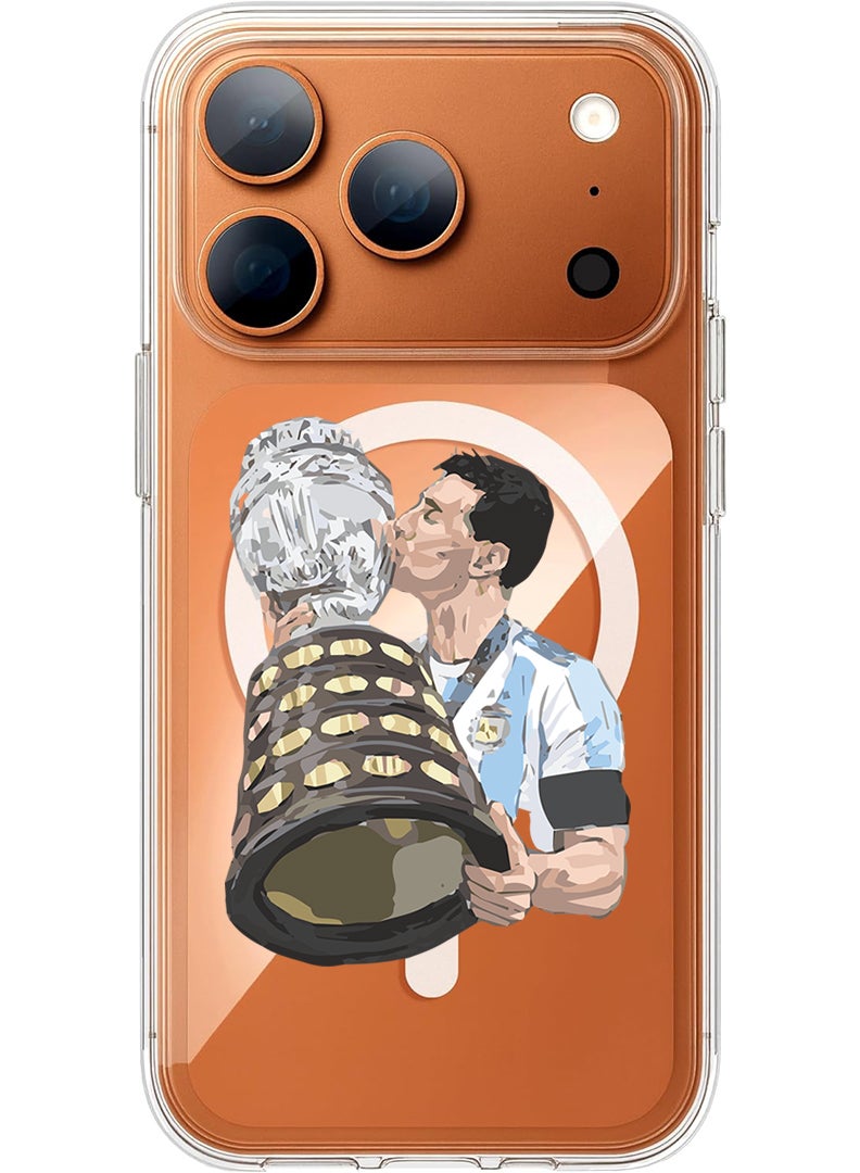 Theodor Magnetic Case for Apple iPhone 17 Pro Max Compatible with MagSafe Wireless Charging, Shockproof Phone Bumper Cover - More Hugs - Image 1