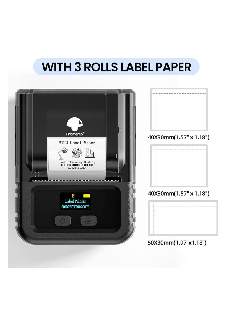Phomemo M120 Label Maker Barcode Printer - Image 2