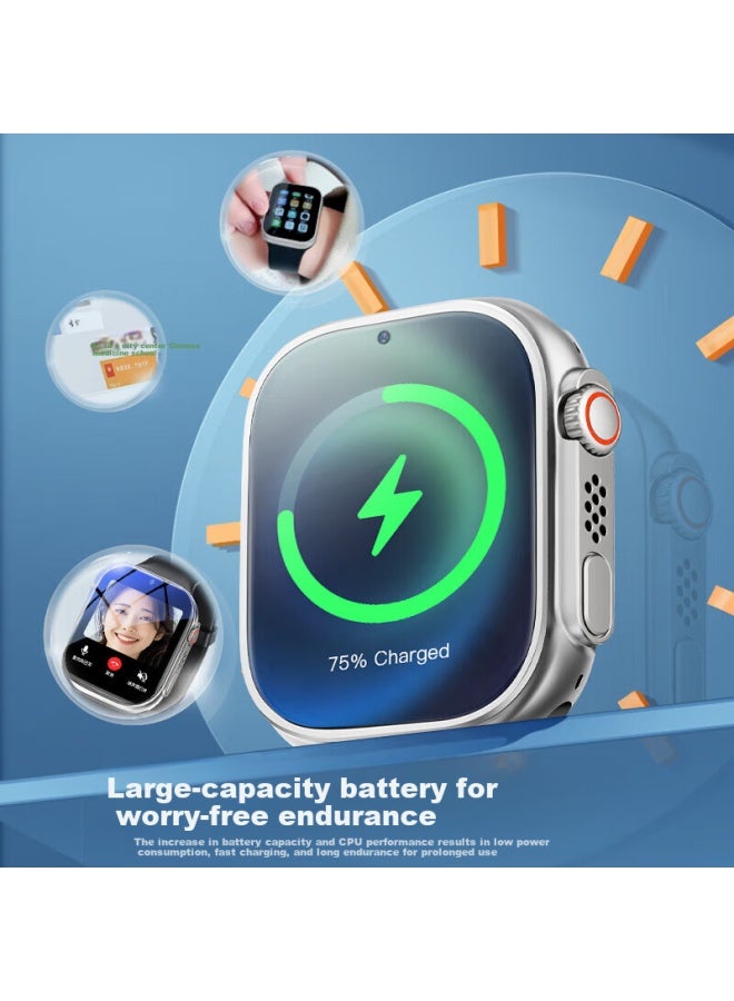 Aelvo Huawei Harmonyos Compatible Smart Watch For Children, Suitable For Apple Iphone, Ios, With Gps Positioning, Video Calls, Sim Card Slot, For Primary, Middle And High School Students, Uni - Image 5