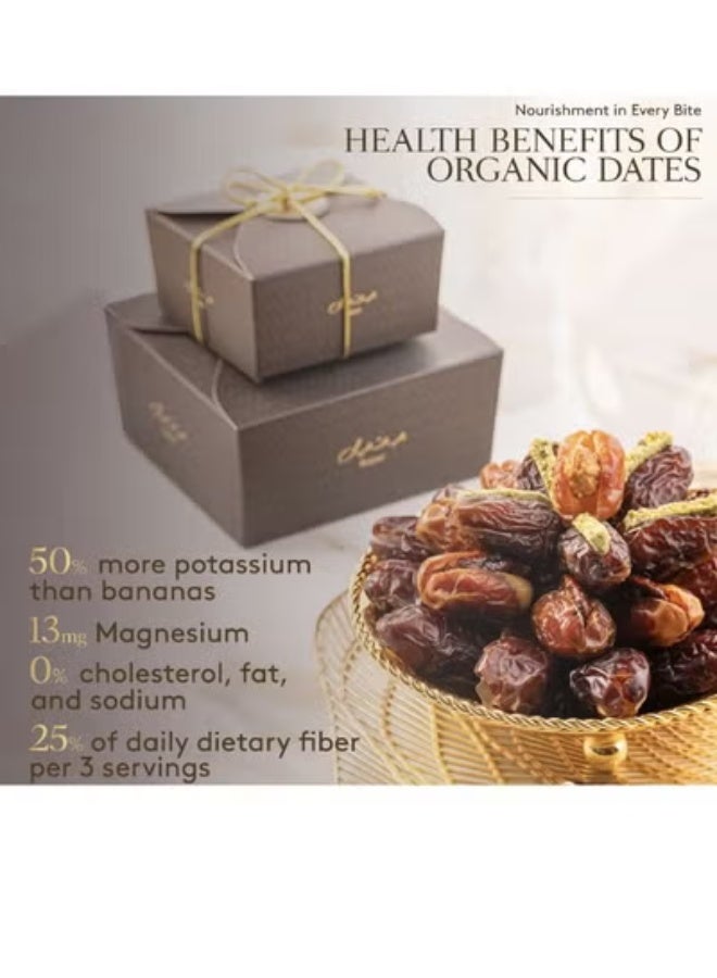 Bateel Assorted Premium Filled & Plain Dates Ballotin 1 Ballotin (500g) - Image 5