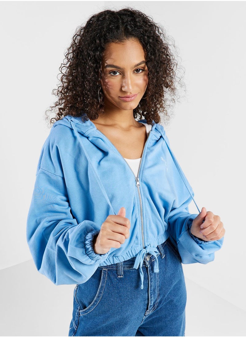 nicce london - Garment Dye Ersa Hoodie - Image 1
