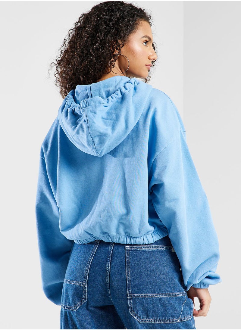 nicce london - Garment Dye Ersa Hoodie - Image 1