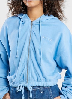 nicce london Garment Dye Ersa Hoodie  - Image 3