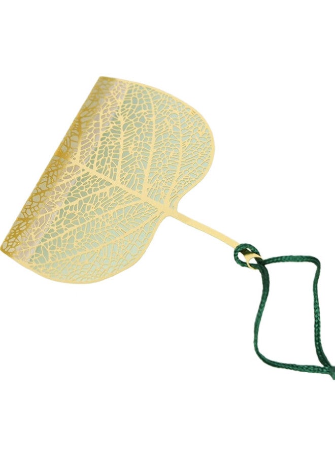 Tatanice [Lowest Price Online] Tatanice Brass Bookmark, Teacher'S Day Gift, Chinese-Style Metal Tassel, Unique Leaf Book Clip, Companion Gift, Birthday Present For Teachers And Friends - Image 2