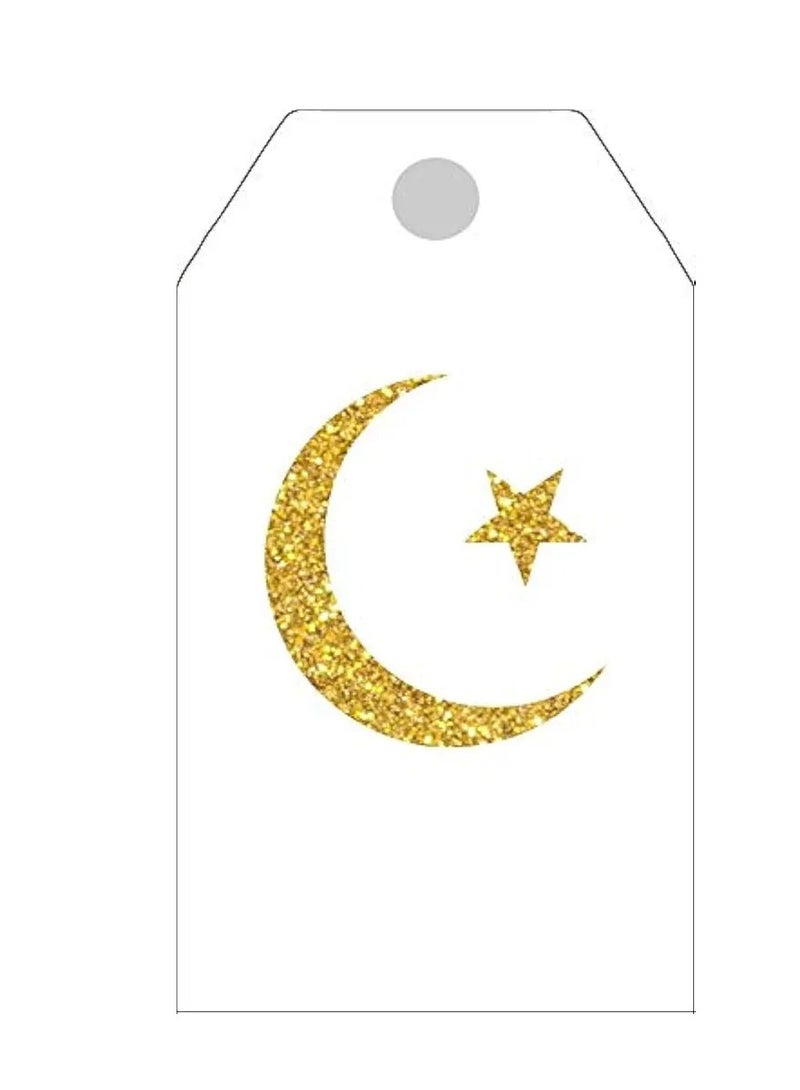 Ramadan Eid Islamic Gift Tags Giveaways Party Supplies - 12 pcs