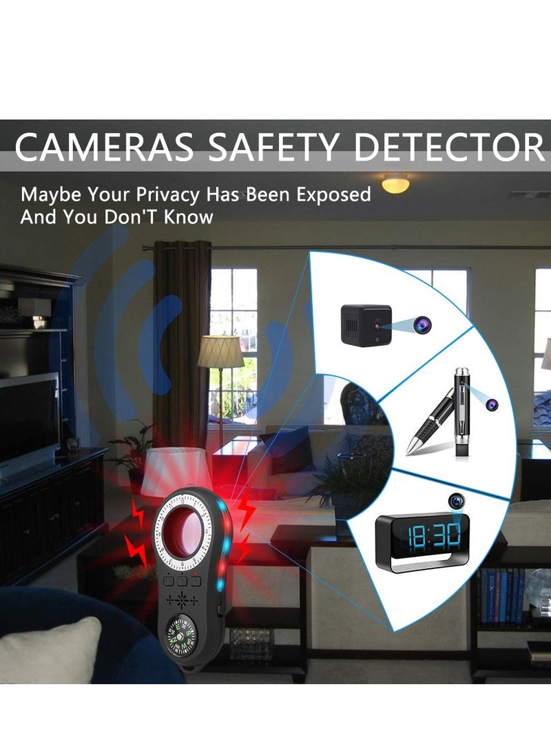 SYOSI - Hidden Camera Detectors, Delicate Small Acceosories, Anti Spy Wireless Signal Scanner, Infrared Camera Sweeper, Listening Device Detector, Indoor use for Hotel/Home/Office/Travel - Image 1