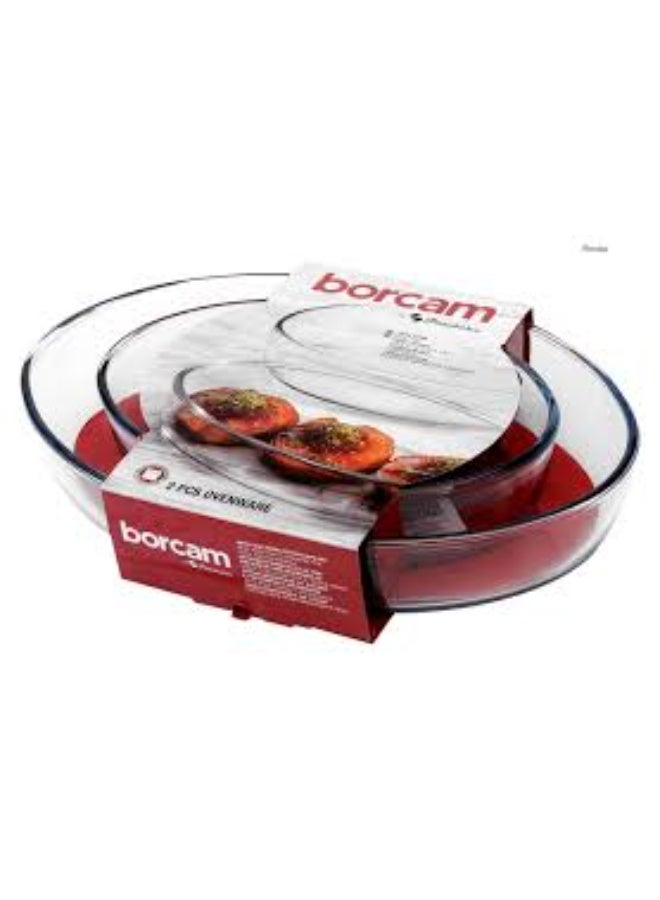 Borcam 159033 Borcam Oval Tray 2 Piece Set - Image 2