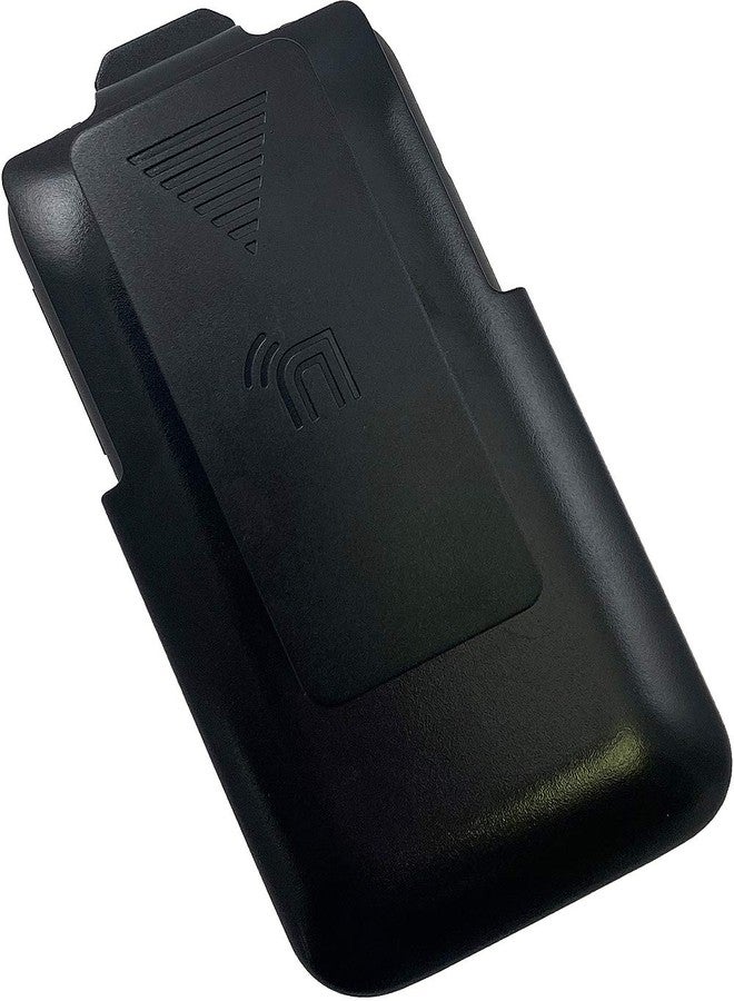 نيكيد سيل فون جراب لهاتف Alcatel Smartflip/Go Flip 3، من Nakedcellphone أسود [دوار/بآلية تثبيت]، جراب حامل بمشبك حزام [مع مسند] لهاتف Alcatel Go Flip 3، Alcatel Smartflip (2019) - Image 4