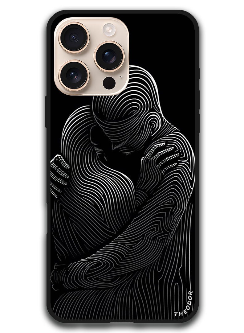 Theodor Protective Case Anti Scratch Shock Proof Bumper Cover For iPhone 16 Pro (6.3)-inch Art - Image 1