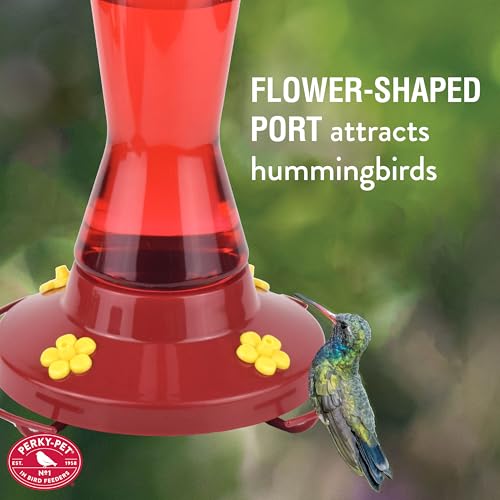 Perky-Pet Perky Pet 202FB 9 Piece Yellow Hummingbird Feeder Replacement Flowers - Image 3