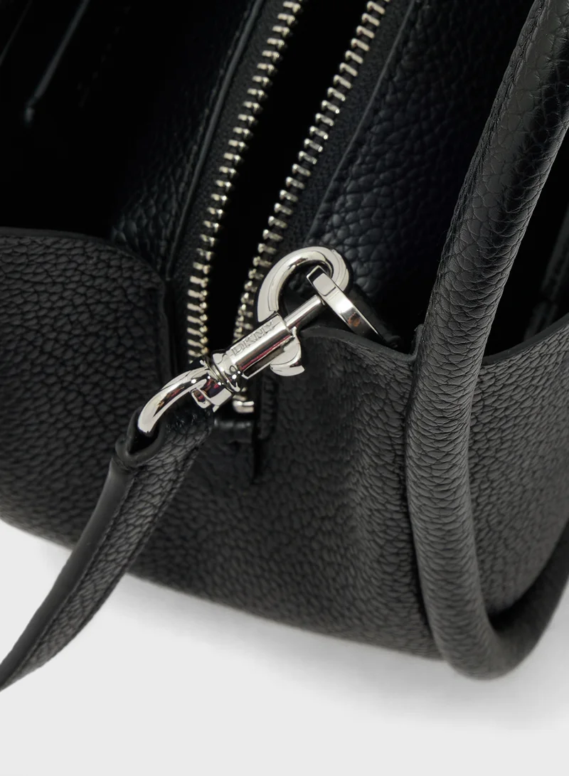 DKNY Logo Capri Shoulder Bag