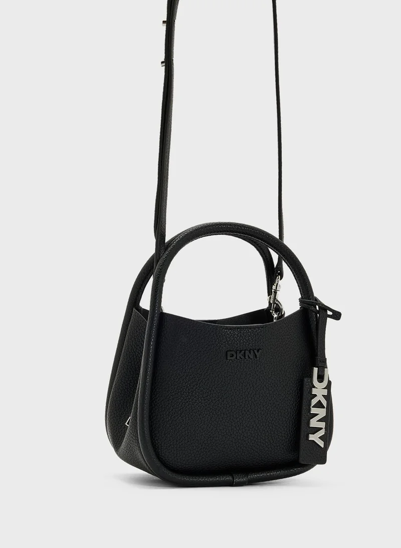 DKNY Logo Capri Shoulder Bag