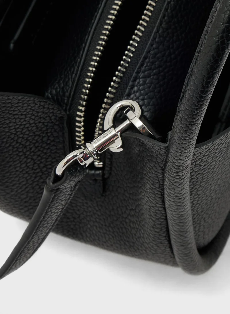 DKNY Logo Capri Shoulder Bag