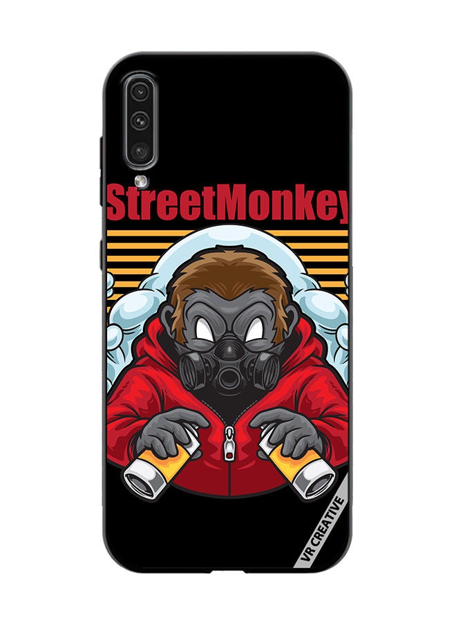 VR CREATIVE Protective Case Cover For Samsung Galaxy A50/A50s Street Monkey Design Multicolour - Image 1