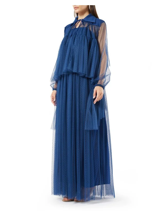 Amri Tulle Long Dress