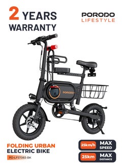 أسود-E Bike