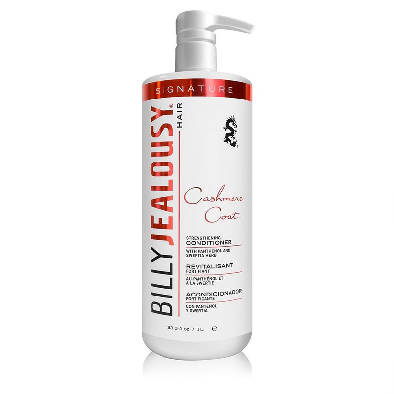 Billy Jealousy Cashmere Coat Hair Conditioner for Men Strengthening Hydrating Conditioner Infused with Peppermint Lemon Fruit Swertia Extract Ideal for Fine Thinning Hair 338 Fl Oz