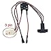 weelye Charging Hole for Children Electric Vehicle 6V 12V 24V Round Charging Port for Children Electric Vehicle Charger Socket Strip line Replacement Parts - Image 4