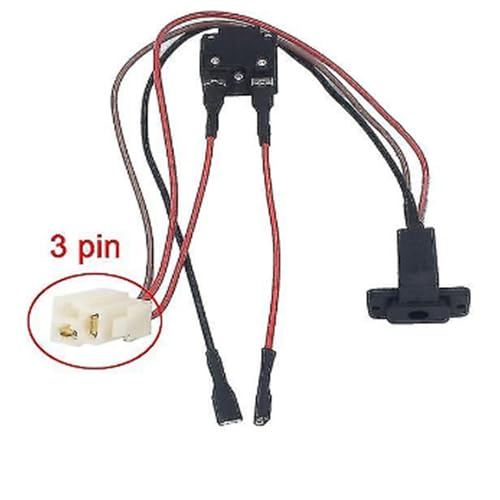 weelye Charging Hole for Children Electric Vehicle 6V 12V 24V Round Charging Port for Children Electric Vehicle Charger Socket Strip line Replacement Parts - Image 5
