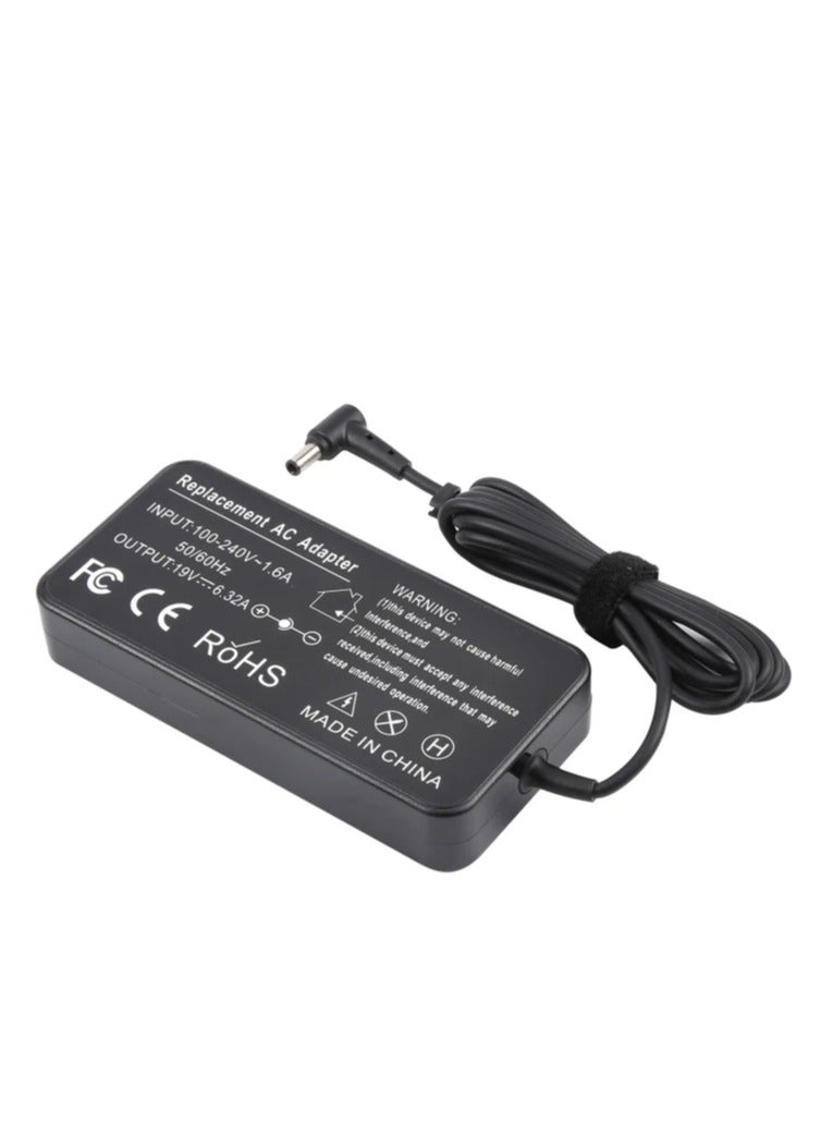 Terabyte 120W 19V 6.32A Laptop Notebook Power Adapter For ASUS 6.0 x 3.7, Plug:EU Plug - Image 2