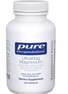 Pure Encapsulations UltraMag Magnesium Bone & Muscle Support 120 Capules 4 Months supply  - Image 1